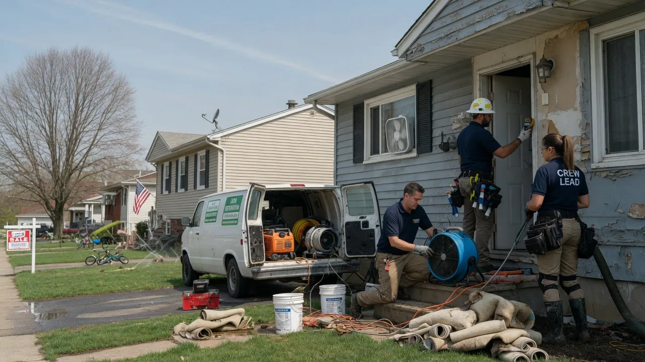 Flood Cleanup in Goreville, IL near me